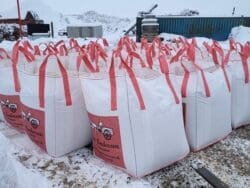 Nyhed Vejsalt / Havsalt 500 kg i big bag åben top lev i Østjylland og Vi kan også lev. i resten af Landet få et tilbud på 26736909